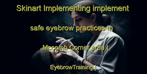 Skinart Implementing implement safe eyebrow practices in Mccomb Corner area | EyebrowTraining | EyebrowClasses | SkinartTraining-United States